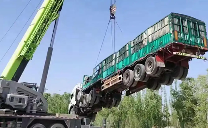 城阳区道路脱困救援案例
